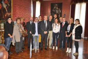 Sport - Pattinaggio artistico - La campionessa mondiale Ludovica Delfino premiata dal sindaco