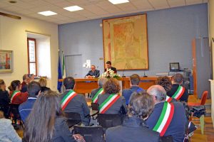 Valentano - Cittadinanza onoraria al vicario prefettizio Salvatore Grillo