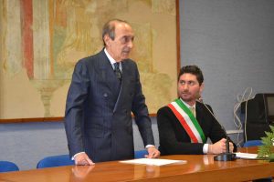 Valentano - Cittadinanza onoraria al vicario prefettizio Salvatore Grillo