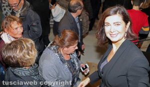 La deputata Laura Boldrini a Vetralla