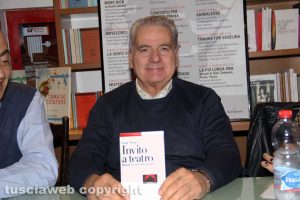 Giovanni Arena alla presentazione della stagione teatrale di Caffeina