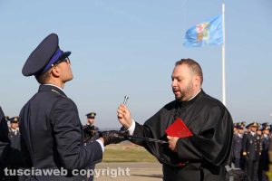 Viterbo - Cerimonia di consegna dei gradi agli allievi marescialli