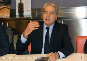 Viterbo - La conferenza stampa sulla manovra economica - Giovanni Arena