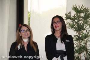 Tiziana Governatori, generale manager di Terme Salus e la direttrice dell'hotel