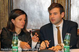 Viterbo - Consiglio comunale - Eleonora Magnanimi e Stefano Evangelista