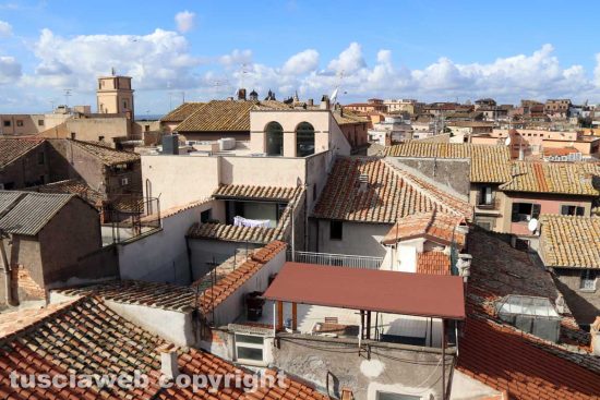 Viterbo vista dall'alto