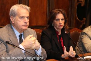 Giovanni Arena e Laura Allegrini