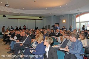 Viterbo - Il convegno alle Terme dei Papi
