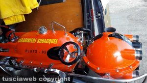 Ricerche nel lago di Bolsena - Il Rov Pluto 95 dei carabinieri 