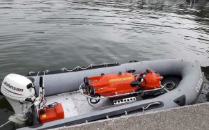 Ricerche nel lago di Bolsena - Il Rov Pluto 95 dei carabinieri 