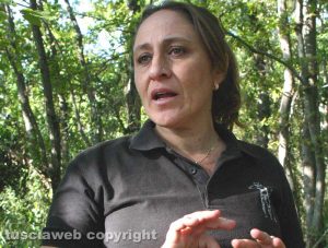 Isabella Rosati del Gruppo archeologico bassanese