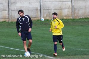 Sport - Calcio - Viterbese - L'allenamento di ieri - Pacilli