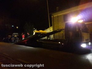 Montefiascone - Tamponamento a catena, coinvolte 4 auto.