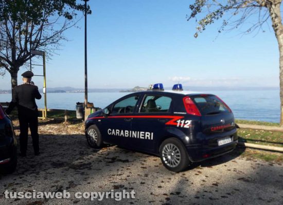 Lago di Bolsena - I carabinieri