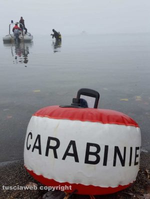 Montefiascone - Le ricerche dei carabinieri