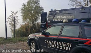Montefiascone - Le ricerche dei carabinieri