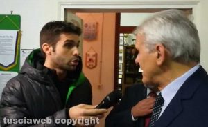Viterbo – Le telecamere di Non è l’arena incalzano Marcello Nicchi