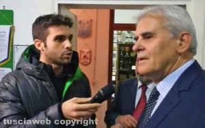 Viterbo – Le telecamere di Non è l’arena incalzano Marcello Nicchi