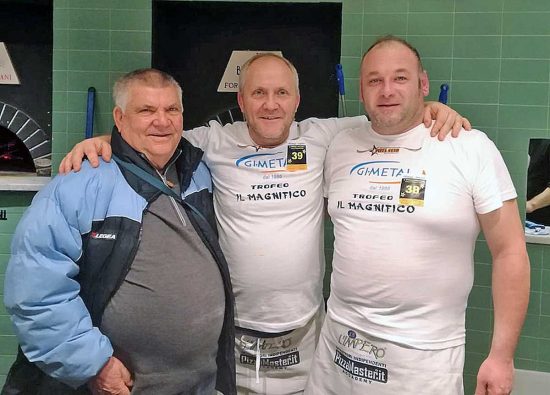 Danilo Lucarini e Ciccio Rossi al trofeo Il Magnifico 
