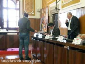 Montefiascone - Il consiglio comunale - L'elezione di Luca Bellacanzone