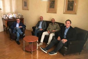 Viterbo - L'incontro in comune