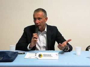 L'arbitro Paolo Valeri a Viterbo