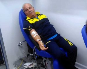 Tarquinia - Roberto Salsa raggiunge le 100 donazioni 