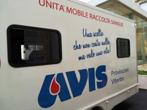 Tarquinia - L'autoemoteca dell’Avis provinciale 