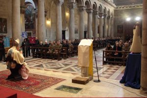 Il precetto natalizio interforze al duomo