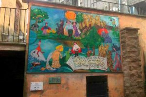 Viterbo - Sant'Angelo, il paese delle fiabe - L'installazione "Cera una volta"
