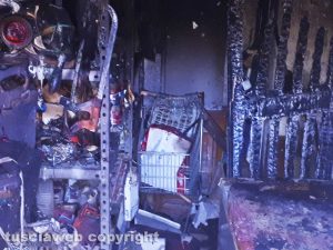 Incendio al Carmine - La cantinetta della tragedia