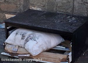 Incendio al Carmine - Quello che resta annerito dal fumo