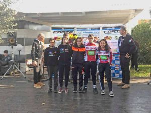 Il Team bike race mountain Civitavecchia al trofeo Romano Scotti