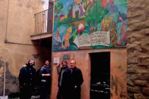 Viterbo - Sant'Angelo, il paese delle fiabe - L'installazione "Cera una volta"