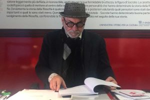 Viterbo - Paolo Pelliccia della biblioteca consorziale