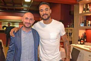 Sport - Andrew Howe alla cena dell'Atletica Vetralla