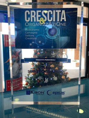 Il riconoscimento ottenuto dalla Kiron di Viterbo
