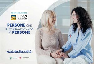 Chiara Stefani nella campagna della Ulss