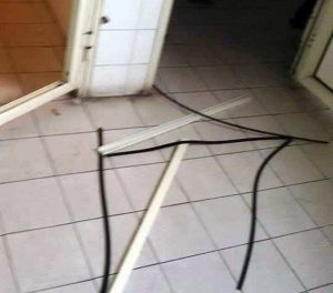 Acquapendente - I bagni pubblici distrutti dai vandali