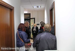 Viterbo - Primarie Pd - La fila ai seggi