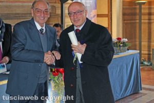 Viterbo - La premiazione dei "Maestri del commercio"