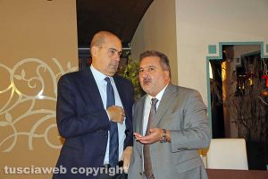 Nicola Zingaretti ed Enrico Panunzi