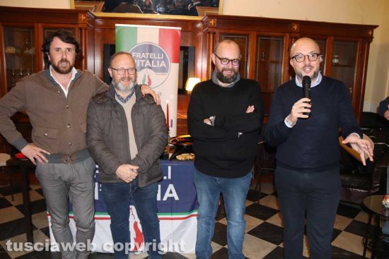 Il brindisi di Natale di Fratelli d'Italia