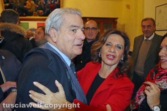 Giovanni Arena e Laura Allegrini