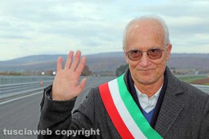 Monte Romano - Il sindaco di Vetralla Franco Coppari