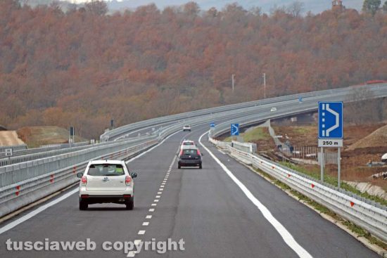 Monte Romano - L'inaugurazione dell'ultimo tratto della trasversale