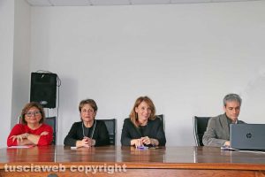 Viterbo - La conferenza stampa alla Cittadella della salute