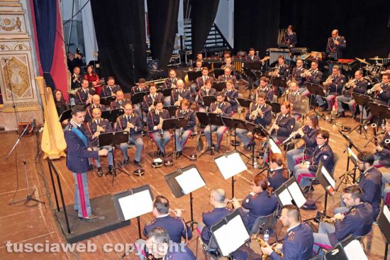 Viterbo - La banda musicale della Polizia di stato
