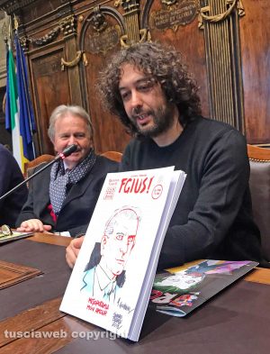 Il fumetto dedicato da Vitercomix al sindaco Arena