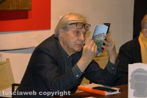 Sutri - Vittorio Sgarbi alla presentazione di Cleopatra di Artemisia Gentileschi